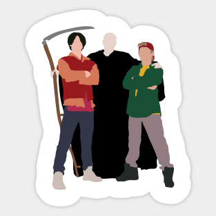 Bill, Ted, and Death Sticker